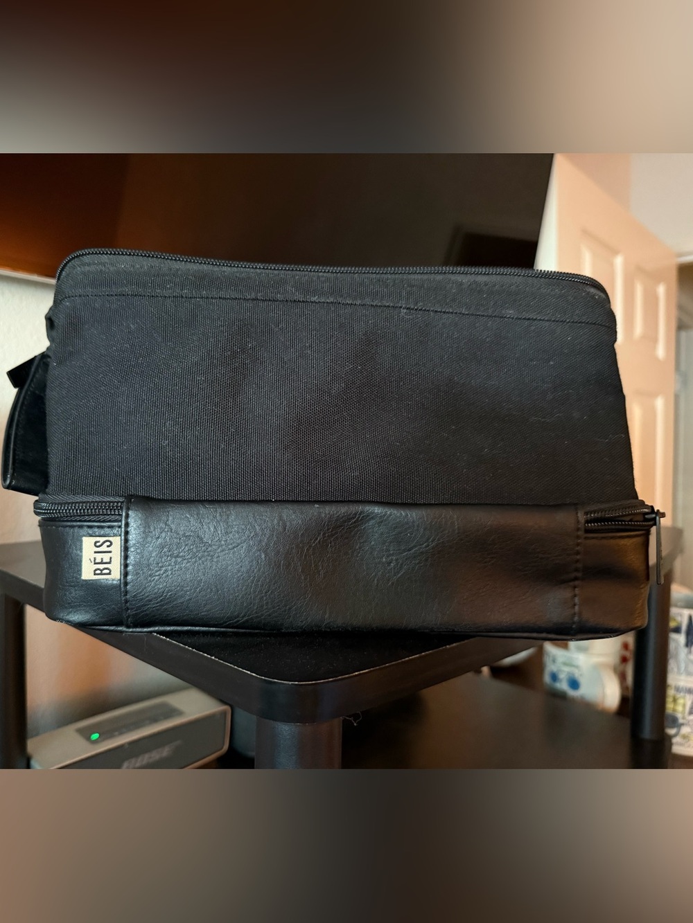 BEIS Black Dopp Kit
